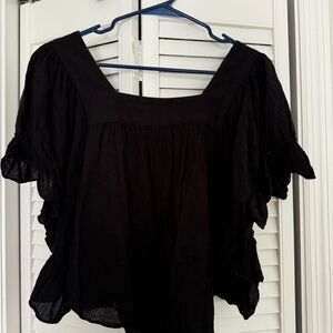 Madewell butterfly Top cotton